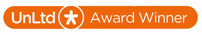 UnLtd logo with the text: Award Winner
