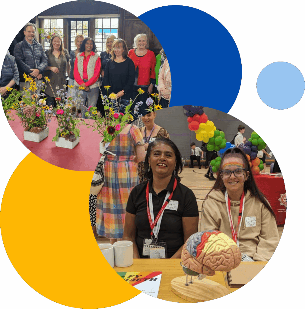 Photos of young and mindful at events